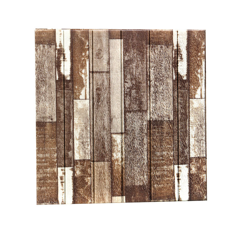 Avtoit | Modern Wall Paneling Peel and Stick Wood Look Design Rectangular Wall Paneling