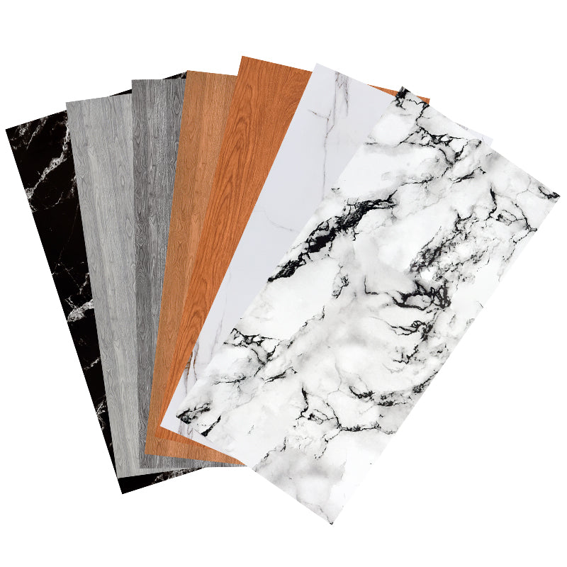 Avtoit | Single Tile Peel and Stick Tile Plastic Peel and Stick Tile with Rectangular Shape