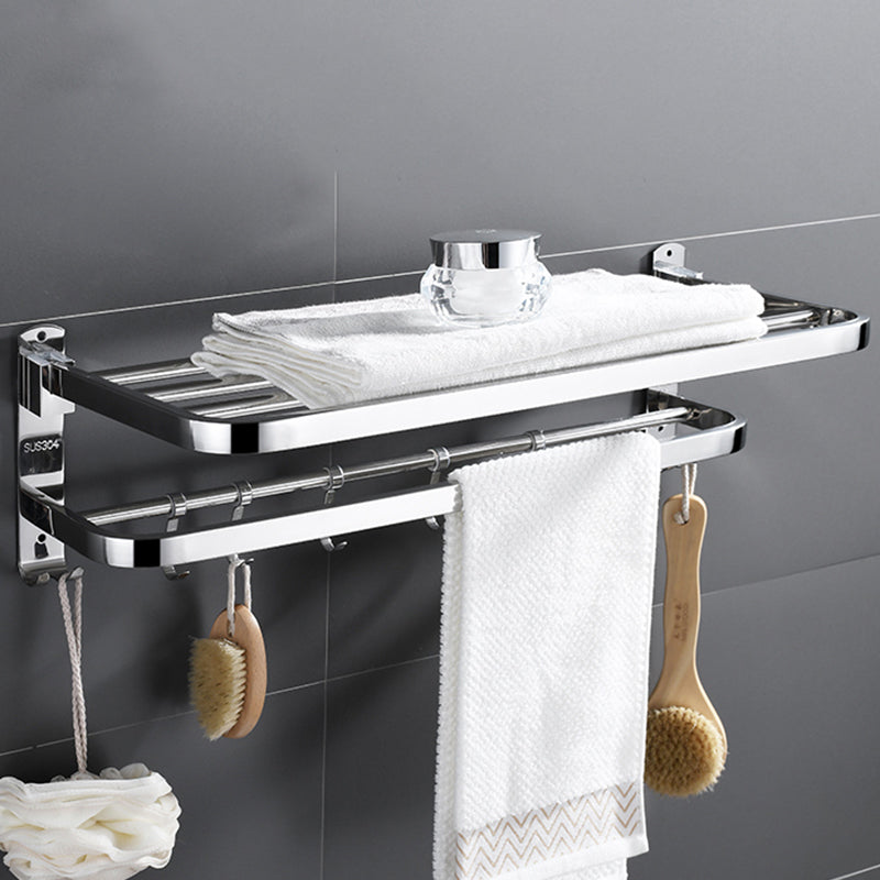 Avtoit | Silver/Black Bathroom Hardware Set Modern Bathroom Accessories Hardware Set