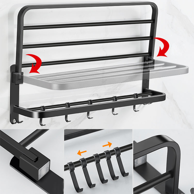 Avtoit | Matte black bathroom accessory set Modern bathroom accessory hardware set