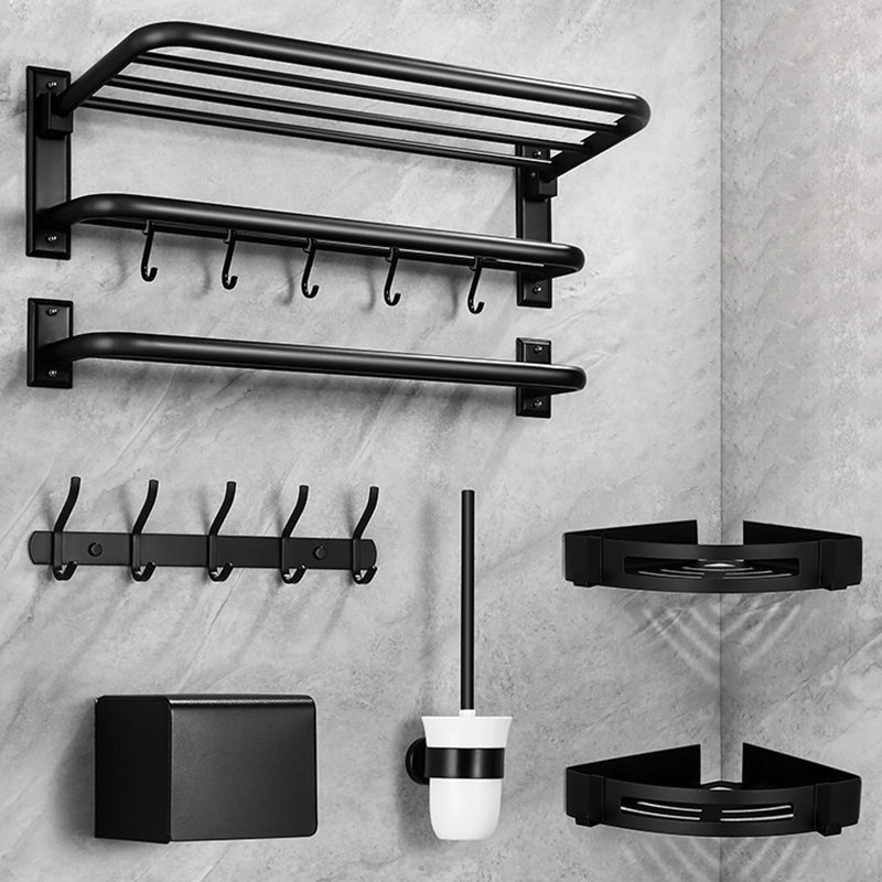 Avtoit | Matt Black Bathroom Accessory Set Modern Bathroom Accessory as Individual Piece or as Set