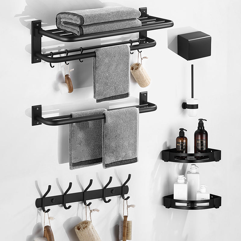 Avtoit | Matt Black Bathroom Accessory Set Modern Bathroom Accessory as Individual Piece or as Set