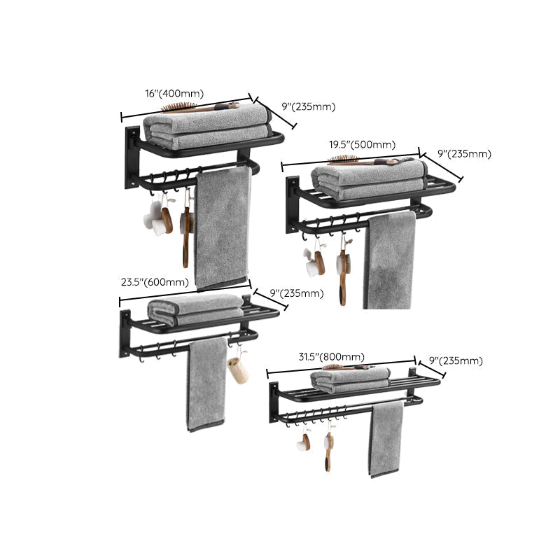 Avtoit | Matt Black Bathroom Accessory Set Modern Bathroom Accessory as Individual Piece or as Set