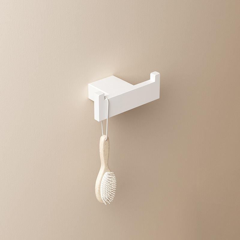Avtoit | Modern White Bathroom Accessory Set Stainless Steel Bath Hardware Set