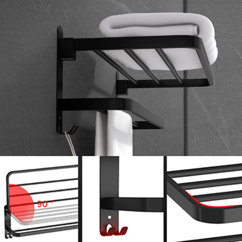 Avtoit | Black modern bathroom accessory set stainless steel bathroom fittings