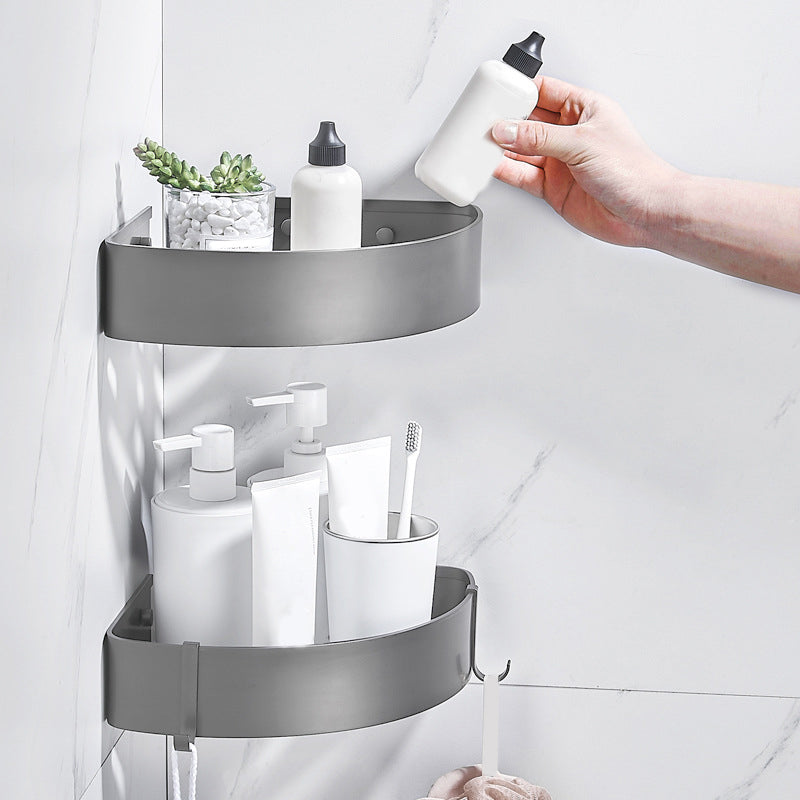 Avtoit | Modern Chrome Bathroom Accessories Set Aluminum Bathroom Fixtures Set