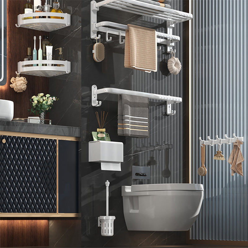 Avtoit | Modern white bathroom accessories as a single piece or in a set made of metal