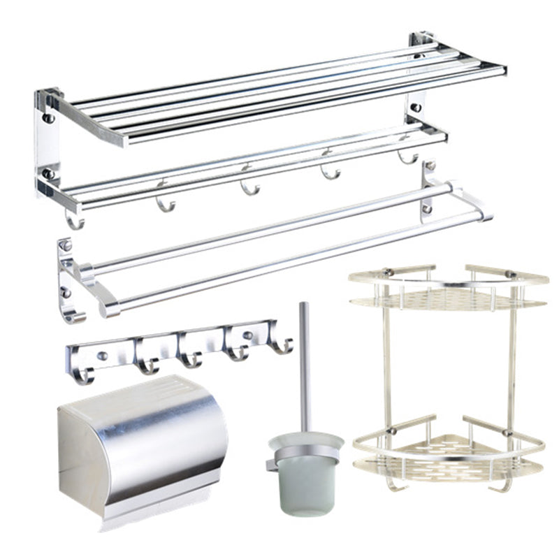 Avtoit | Modern Stainless Steel Paper Holder Bathroom Shelf Bathroom Accessories Set