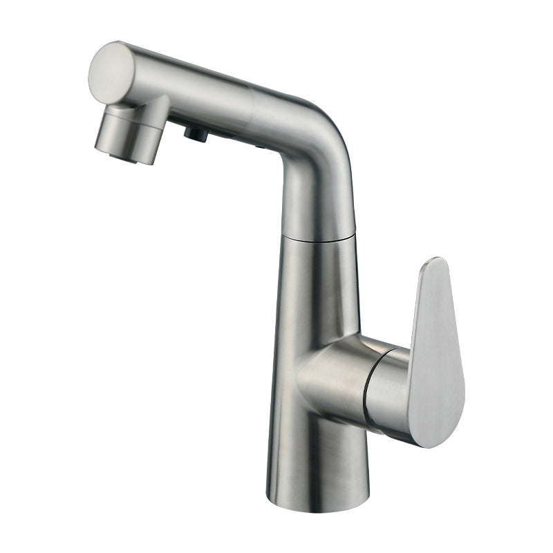 Avtoit | Contemporary Vessel Faucet Pull-Out Faucet with Single Lever Handle