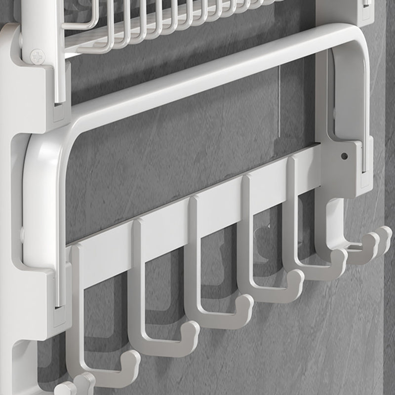 Avtoit | Modern Bathroom Accessory Set White Paper Holder Bathroom Shelf Bathroom Fittings Set