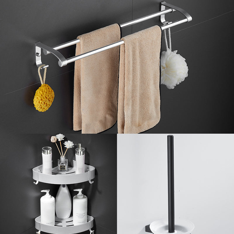Avtoit | 6-piece contemporary bathroom accessory set bathroom shelf/towel bar paper holder included