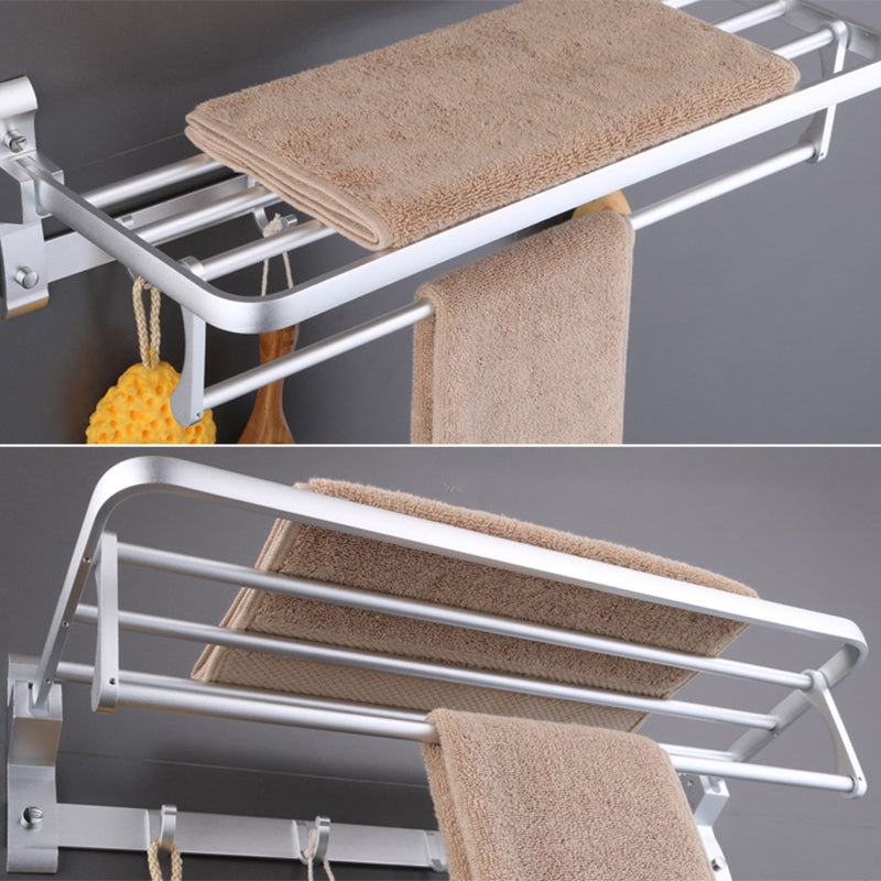 Avtoit | 6-piece modern bathroom hardware set made of aluminum with towel holder/paper holder
