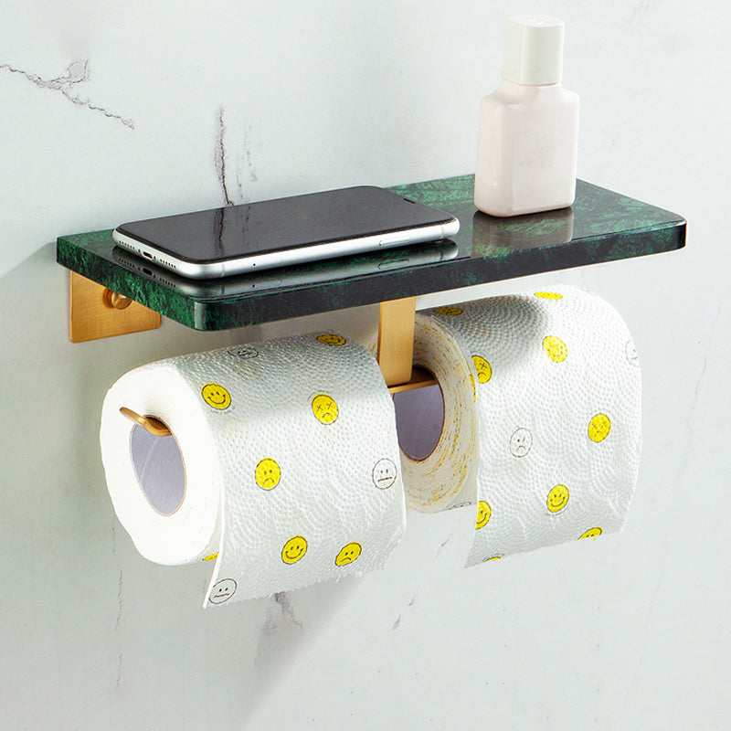 Avtoit | Golden Bath Hardware Set Brass & Marble Bathroom Accessories Set