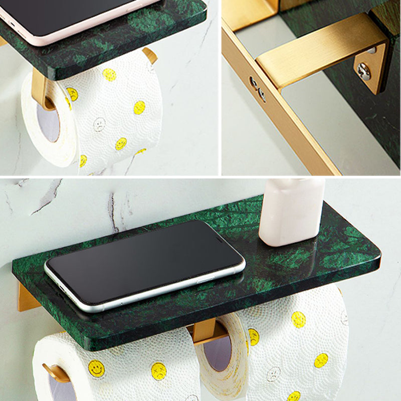 Avtoit | Golden Bath Hardware Set Brass & Marble Bathroom Accessories Set