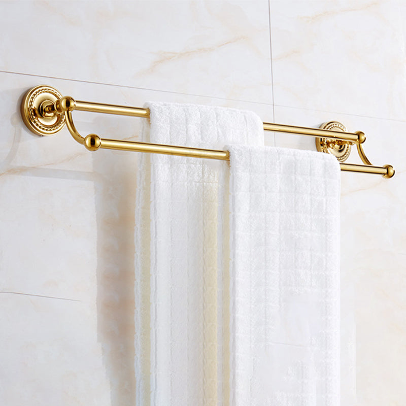 Avtoit | Traditional Golden Bath Accessory Set Copper Bathroom Accessory Kit