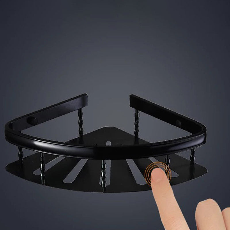 Avtoit | Modern 5/6-piece bathroom accessory set with bathroom shelf/robe hooks/towel bar
