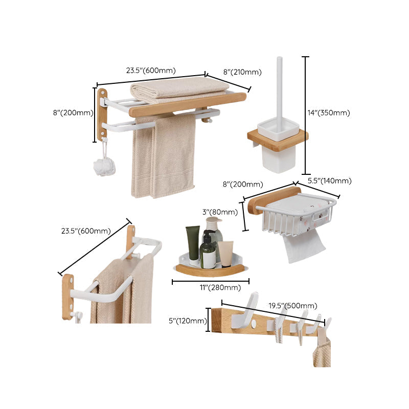 Avtoit | Modern natural bathroom accessories as a single piece or in a set made of solid wood