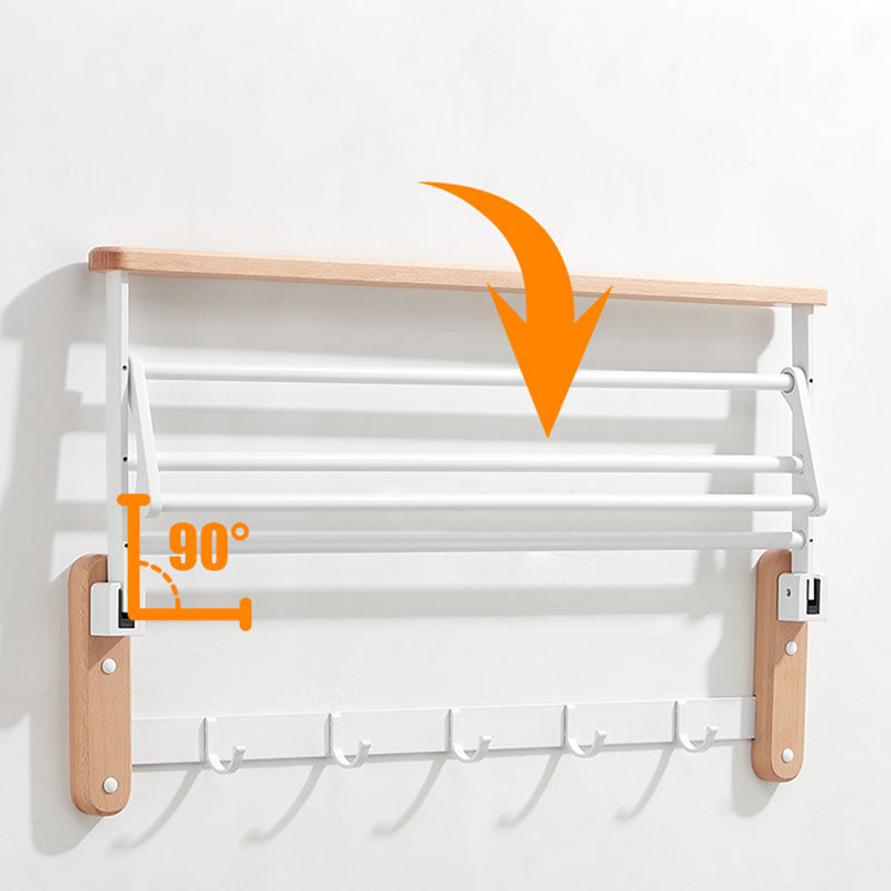 Avtoit | White Bathroom Set Solid Wood & Aluminium Bathroom Accessories individually or as a set