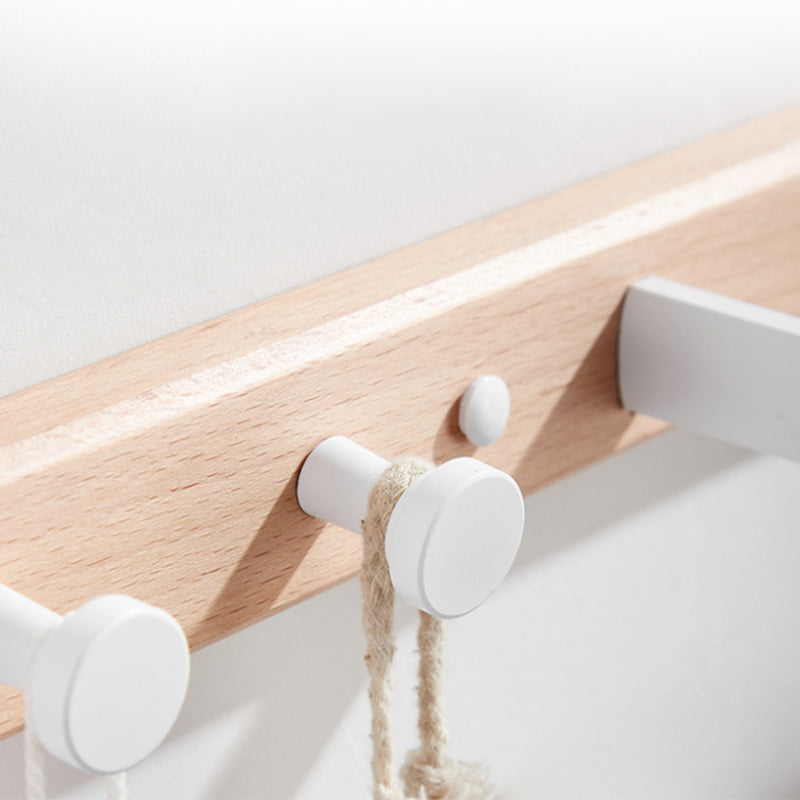 Avtoit | White Bathroom Set Solid Wood & Aluminium Bathroom Accessories individually or as a set