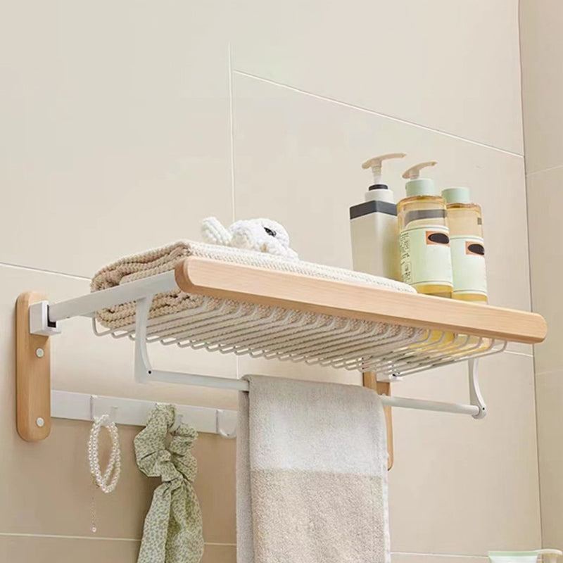 Avtoit | White Bathroom Set Solid Wood & Aluminum Bathroom Accessories Individually or as a Set