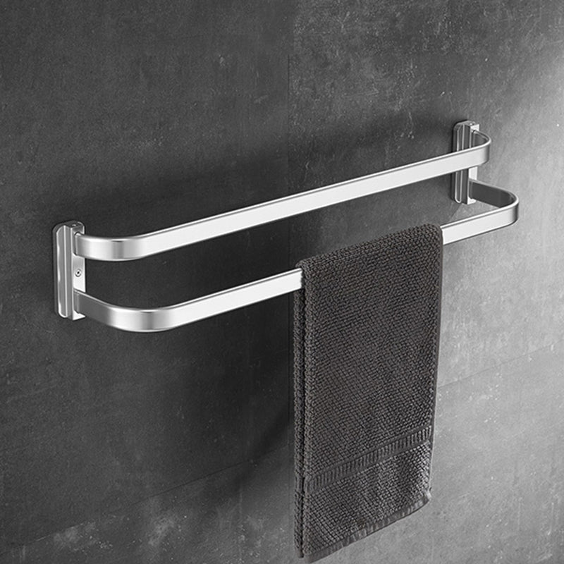 Avtoit | Silver Bathroom Accessory Set Modern Bathroom Accessory as Individual Piece or in Set