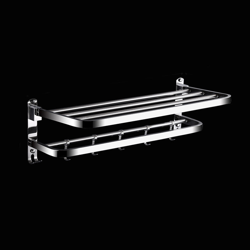 Avtoit | Classic Polished Chrome Bathroom Accessory Set Towel Holder/Paper Holder/Robe Hooks Included