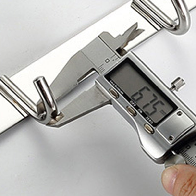 Avtoit | Classic Polished Chrome Bathroom Accessory Set Towel Holder/Paper Holder/Robe Hooks Included