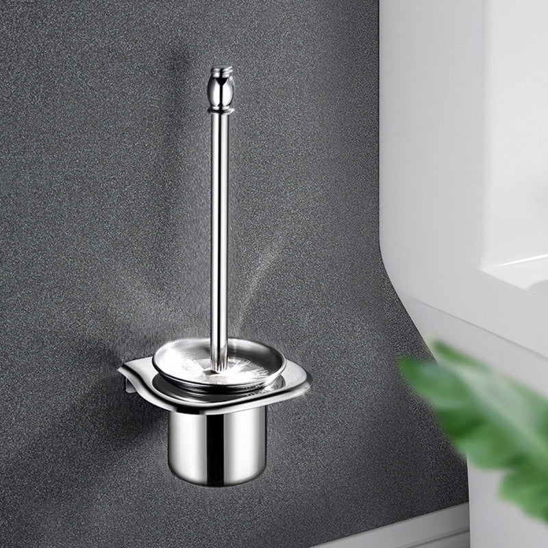 Avtoit | Classic Polished Chrome Bathroom Accessory Set Towel Rail/Paper Holder/Bathrobe Hook Included