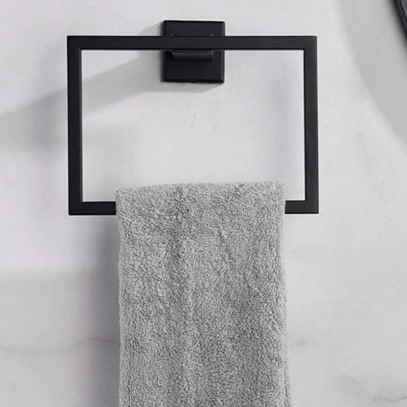 Avtoit | 7-piece bathroom accessory set made of stainless steel with paper holder/robe hook/towel ring bar