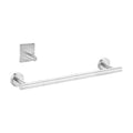 Avtoit | 7-piece bathroom accessory set made of stainless steel with paper holder/robe hook/towel ring bar