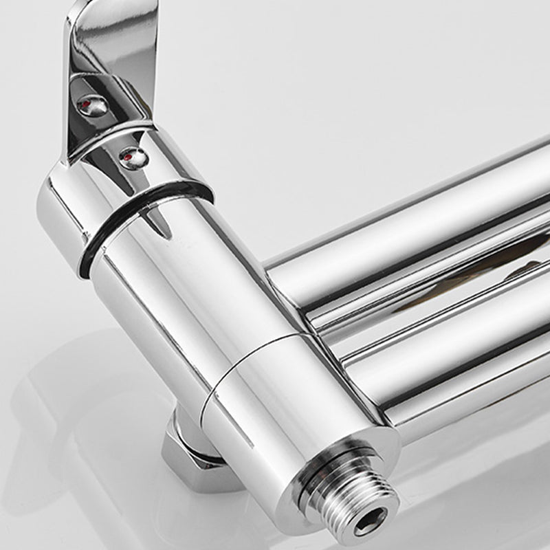 Avtoit | Wall-mounted metal swivel bathtub filler with single lever handle