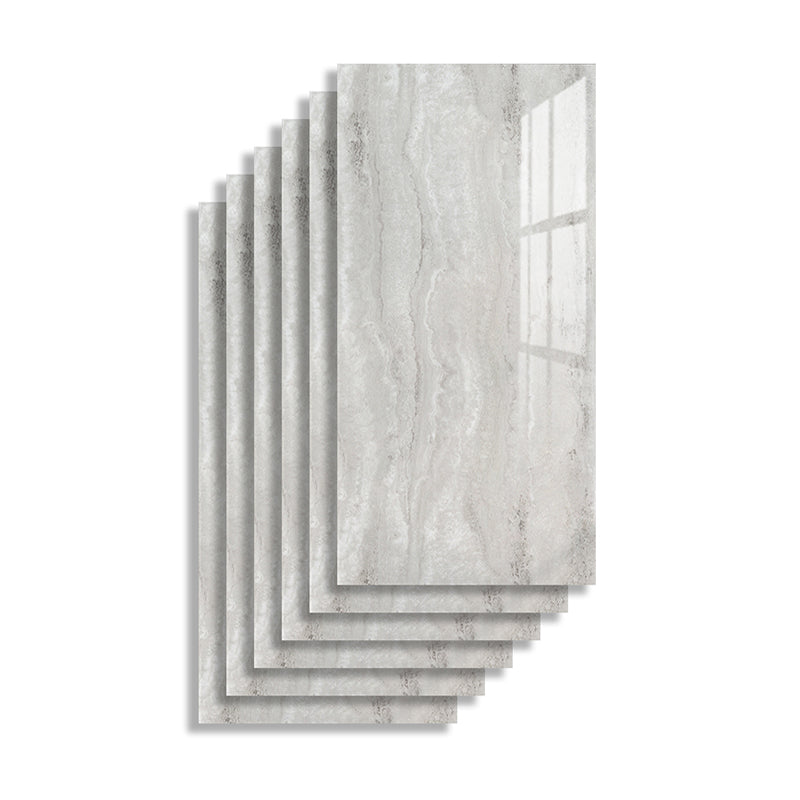 Avtoit | Rectangular PVC 12" X 23" 6-Pack Peel and Stick Wall Tile Kitchen and Bathroom Back Splash