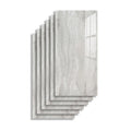 Avtoit | Rectangular PVC 12" X 23" 6-Pack Peel and Stick Wall Tile Kitchen and Bathroom Back Splash