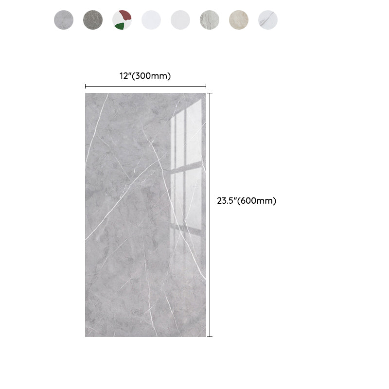 Avtoit | Rectangular PVC 12" X 23" 6-Pack Peel and Stick Wall Tile Kitchen and Bathroom Back Splash