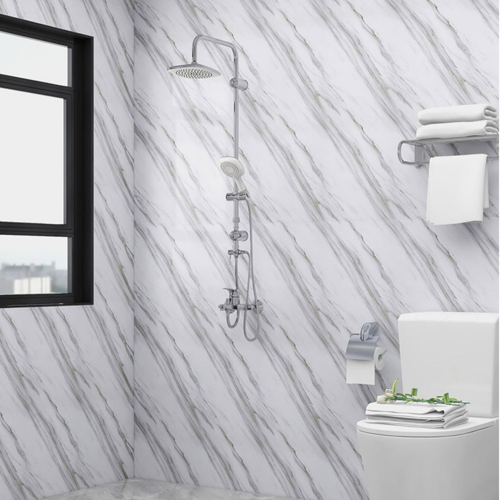 Avtoit | 23" X 196" PVC Peel and Stick Wallpaper Kitchen and Bathroom Waterproof Wallpaper