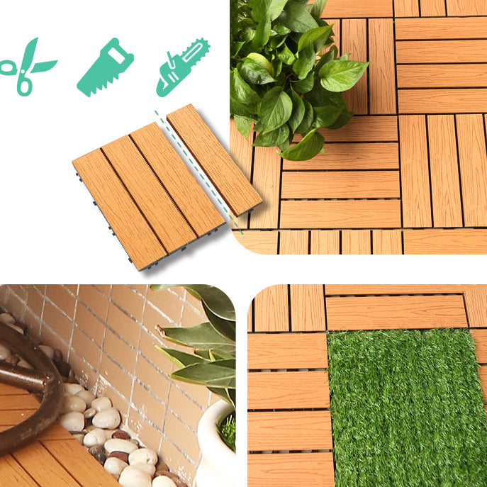 Avtoit | Composite deck tile Solid Color Waterproof Patio Floor Tile