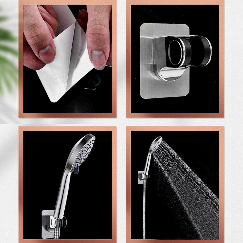 Avtoit | Round Shower Head Plastic Shower Head with Adjustable Spray Pattern