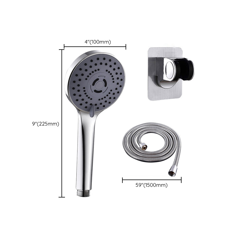 Avtoit | Round Shower Head Plastic Shower Head with Adjustable Spray Pattern