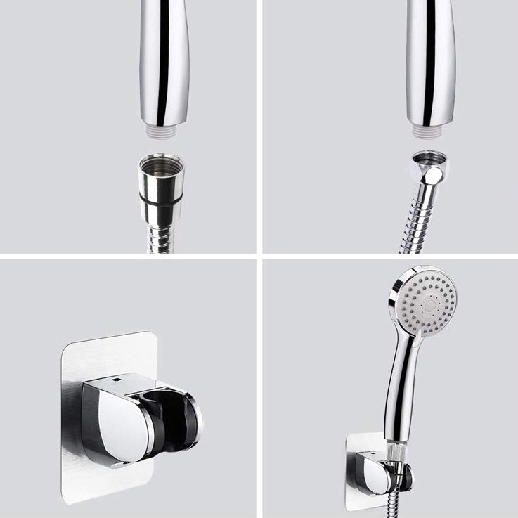 Avtoit | Traditional Shower Head Simple Metal Round Handheld Shower