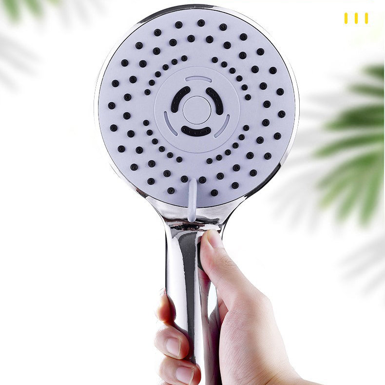 Avtoit | Modern Plastic Shower Head Round Handheld Shower Head with Adjustable Water Flow