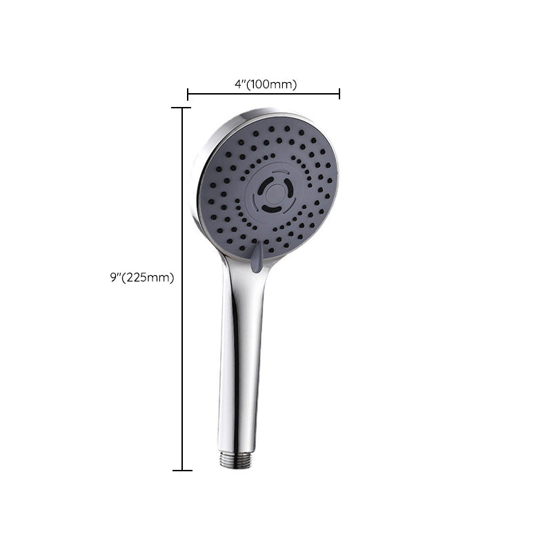 Avtoit | Modern Plastic Shower Head Round Handheld Shower Head with Adjustable Water Flow