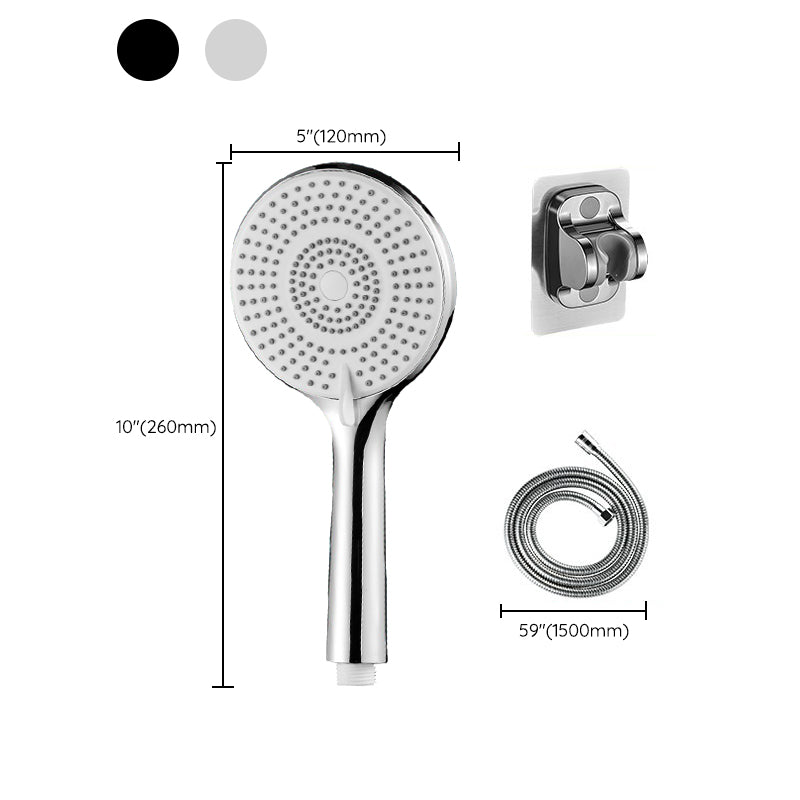 Avtoit | Round Shower Head Plastic Handheld Shower with Adjustable Spray Pattern