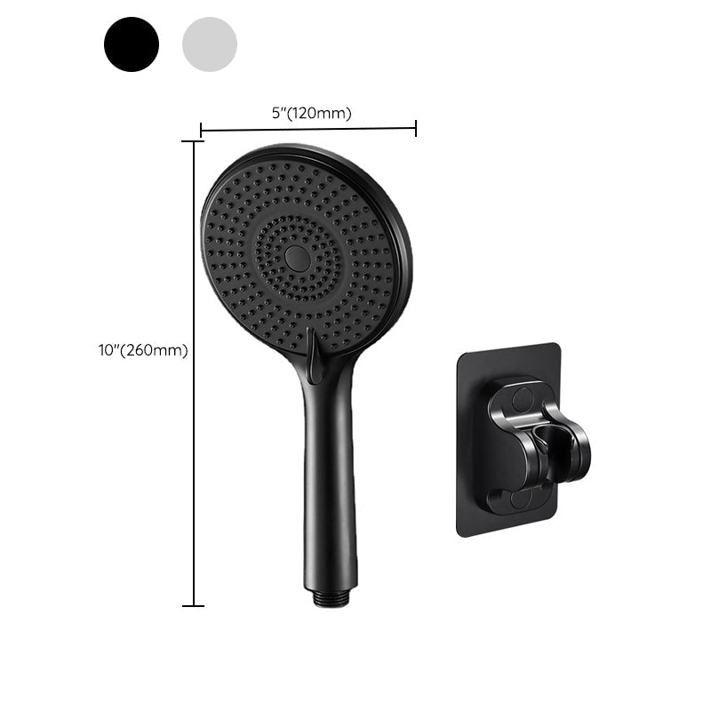 Avtoit | Round Shower Head Plastic Handheld Shower with Adjustable Spray Pattern