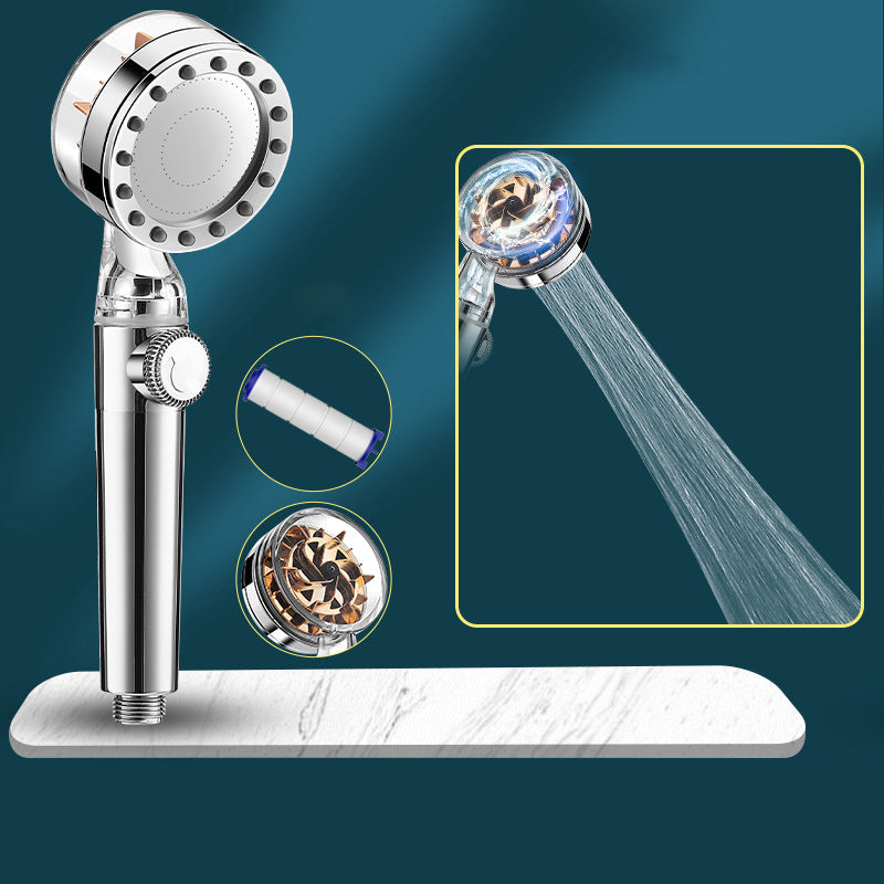 Avtoit | Contemporary Handheld Supercharged Showerhead Round Turbo Spray Head
