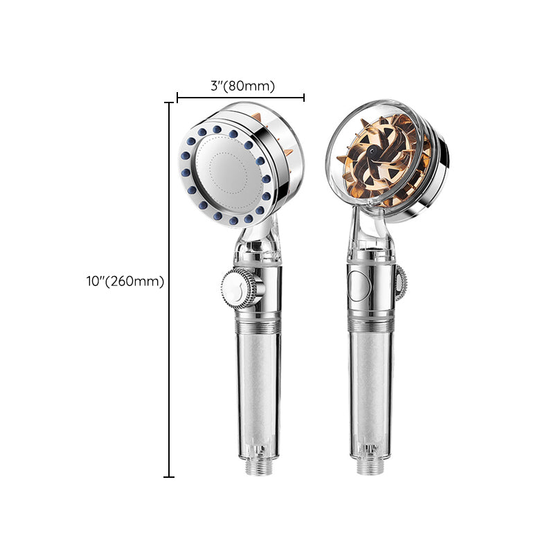 Avtoit | Contemporary Handheld Supercharged Showerhead Round Turbo Spray Head