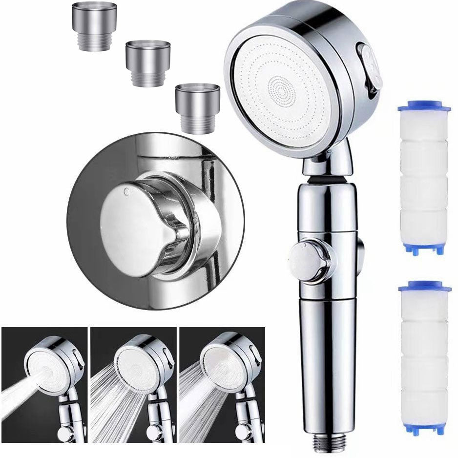 Avtoit | Modern Handheld Supercharged Showerhead Round 3 Setting Spray Head