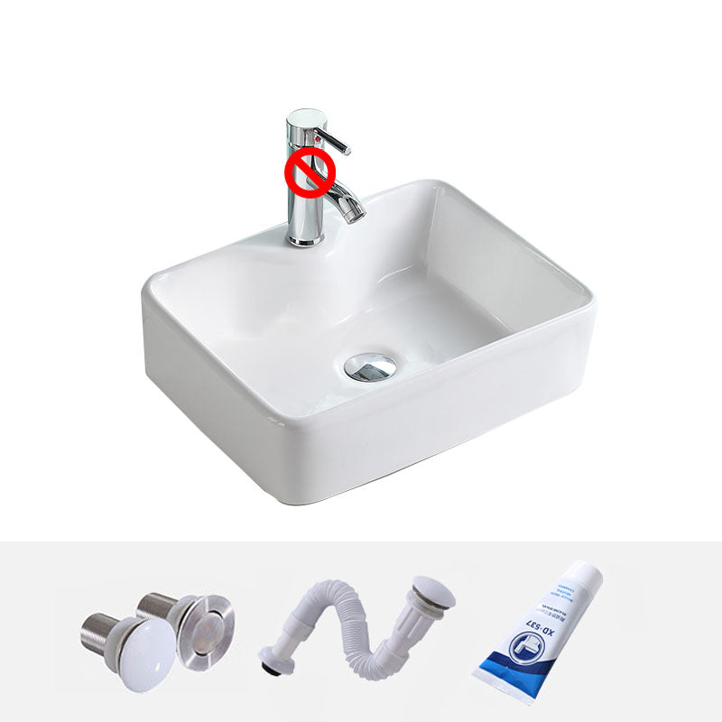 Avtoit | Porcelain Washbasin Modern Simple Wash Bowl Bathroom Sink
