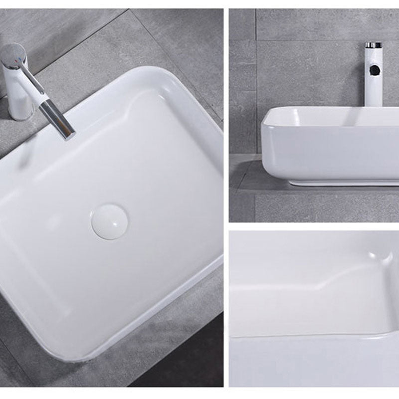 Avtoit | Porcelain Washbasin Modern Simple Wash Bowl Bathroom Sink