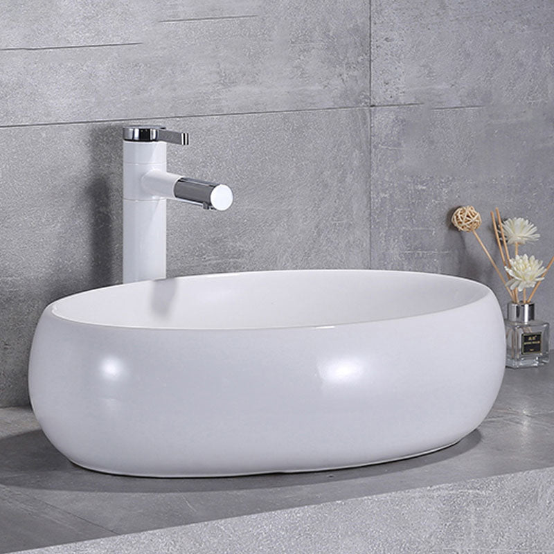 Avtoit | Porcelain Washbasin Modern Simple Wash Bowl Bathroom Sink