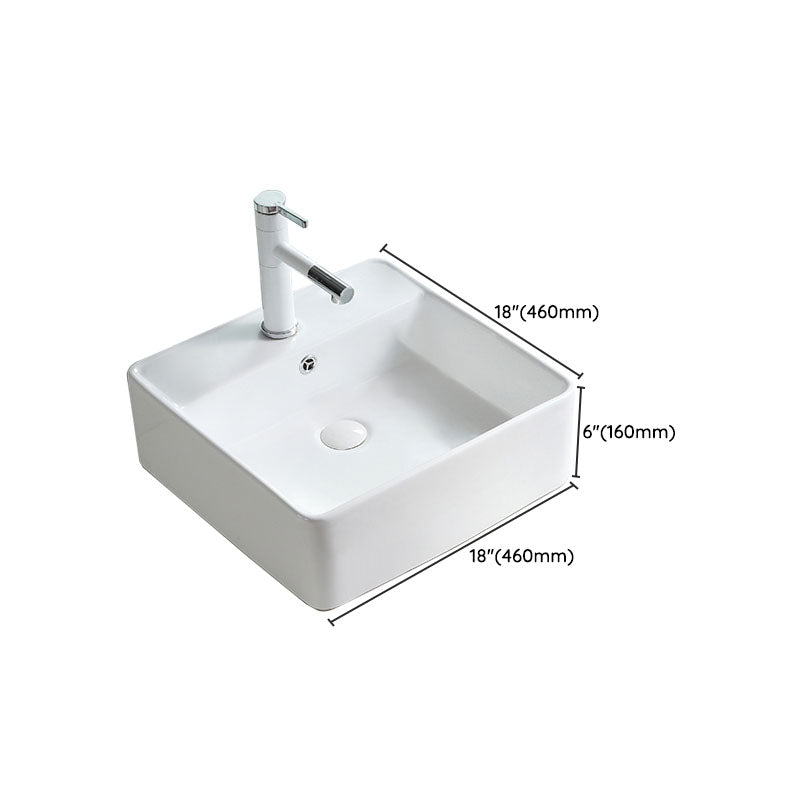 Avtoit | Porcelain Washbasin Modern Simple Wash Bowl Bathroom Sink